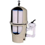 Pentair 100 sq. ft. Quad D.E. Cartridge Style Filter - Image 2