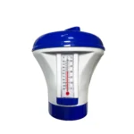 9" Chemical dispenser for 3" tablets with termomether