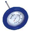 Round thermometer
